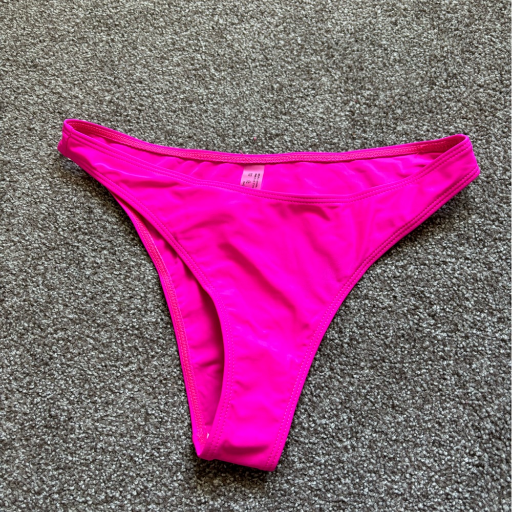 Vibrant Pink Bikini Bottom